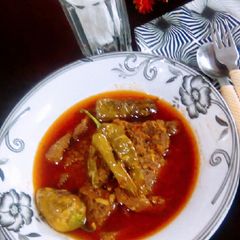 A picture of اچار گوشت.