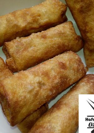 A picture of Springrolls.