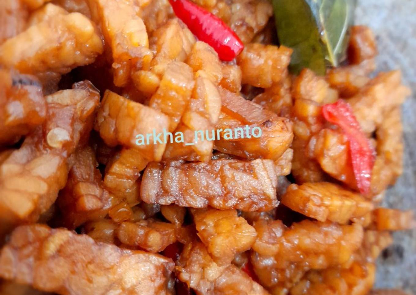 Orek tempe basah (Bisa utk MPasi 1thn+)