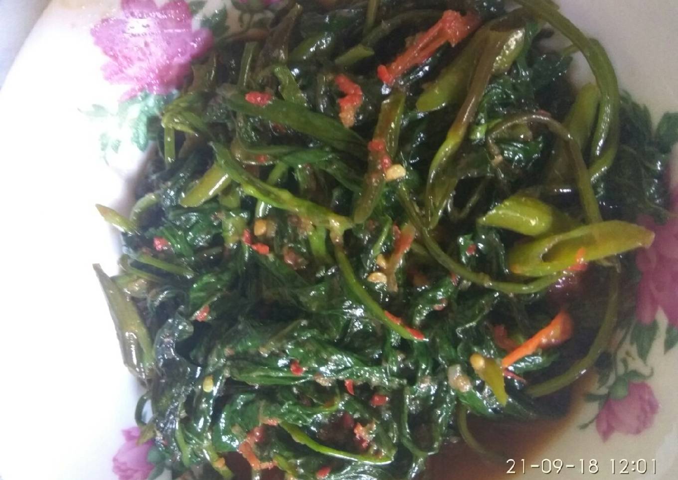 Cah kangkung teras Aceh