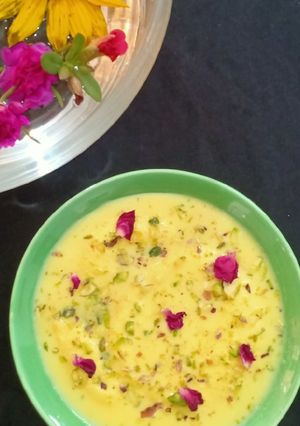 A picture of Rasmalai.