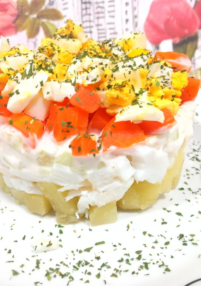 Una foto de Ensalada de semana santa