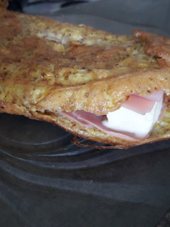 Una foto de Omelette de jamón y queso
