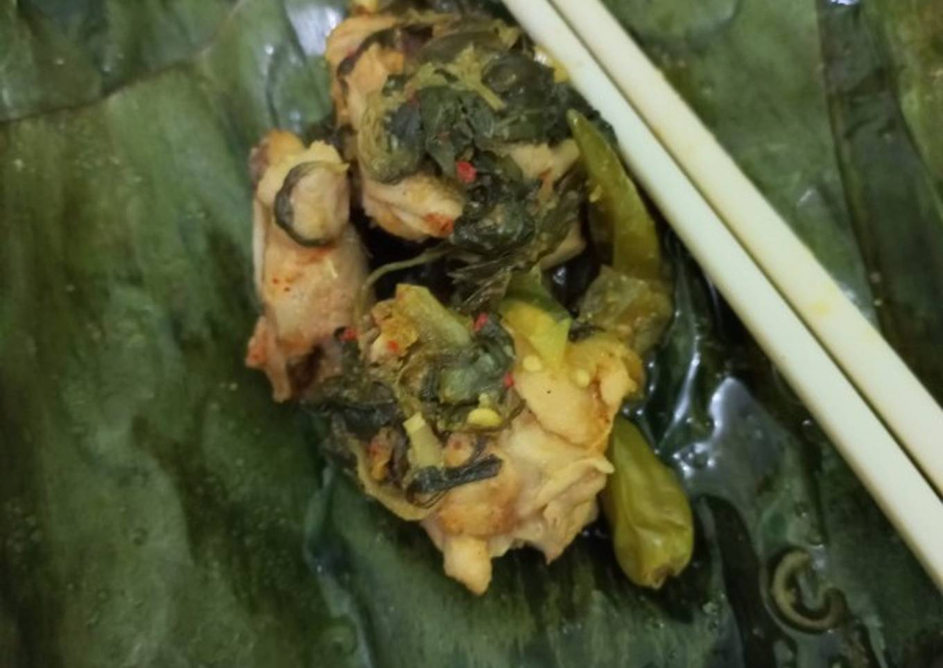 Pepes ayam keluarga