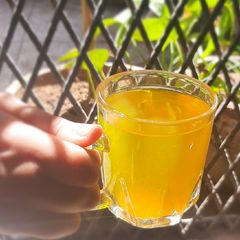 Haldi tea(Immunity tea) A picture of Haldi tea(Immunity tea).