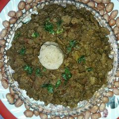 Soyabeen keema A picture of Soyabeen keema.