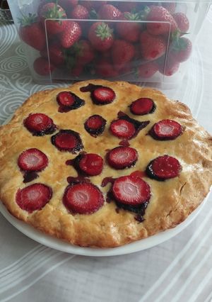 Φωτογραφία της συνταγής Τάρτα Μπριός Brioche Tart