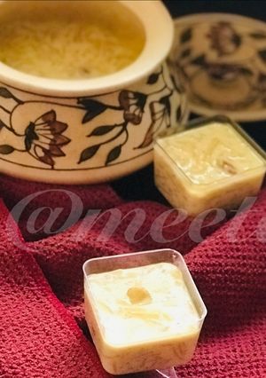 A picture of Kesari Sevai Kheer.