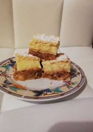 Almás krémes recept fotója
