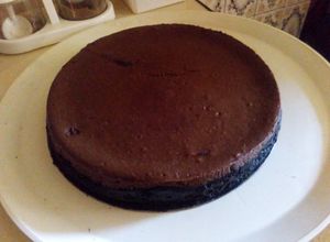 Una foto de Cheesecake con base de oreo