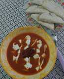 Caldo estilo Tlalpeño y Quesadillas al Comal