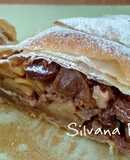 174.🍏Strudel de manzana, nueces y uvas pasas🍇