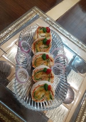 A picture of Baked pinwheels.