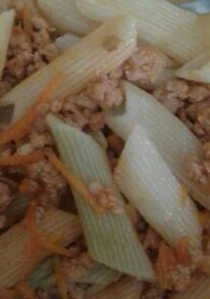 Una foto de Pasta estilo Boloñes
