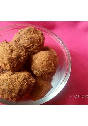 Foto resep Bola bola coklat biskuit