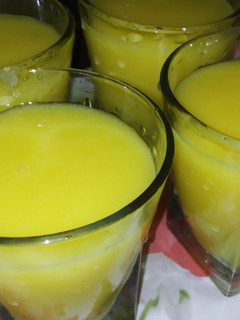 A picture of Mango shake.