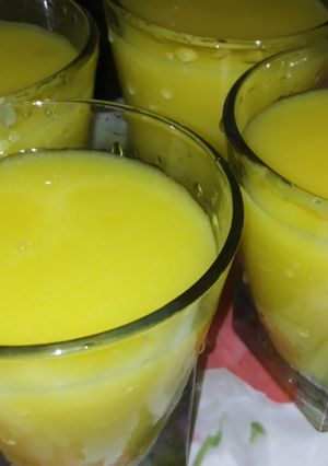 A picture of Mango shake.