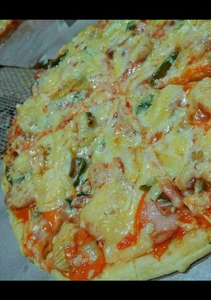 Foto resep Pizza Nuy🍕😍 #BikinRamadanBerkesan