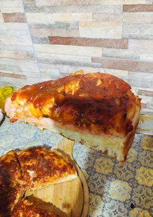 Una foto de Pizza rellena