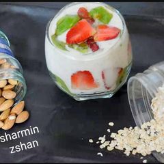 A picture of Oats pudding.