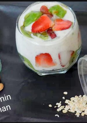 A picture of Oats pudding.