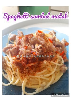 Foto resep Sisa bahan di kulkas‼️ Spaghetti Sambal Matah
