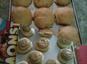 Gambar roti boy toping coklat