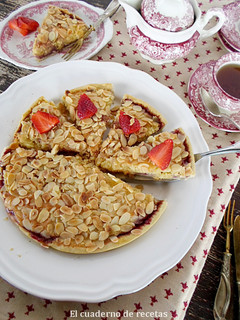 Una foto de Bakewell Tart {Apta para Diabéticos}