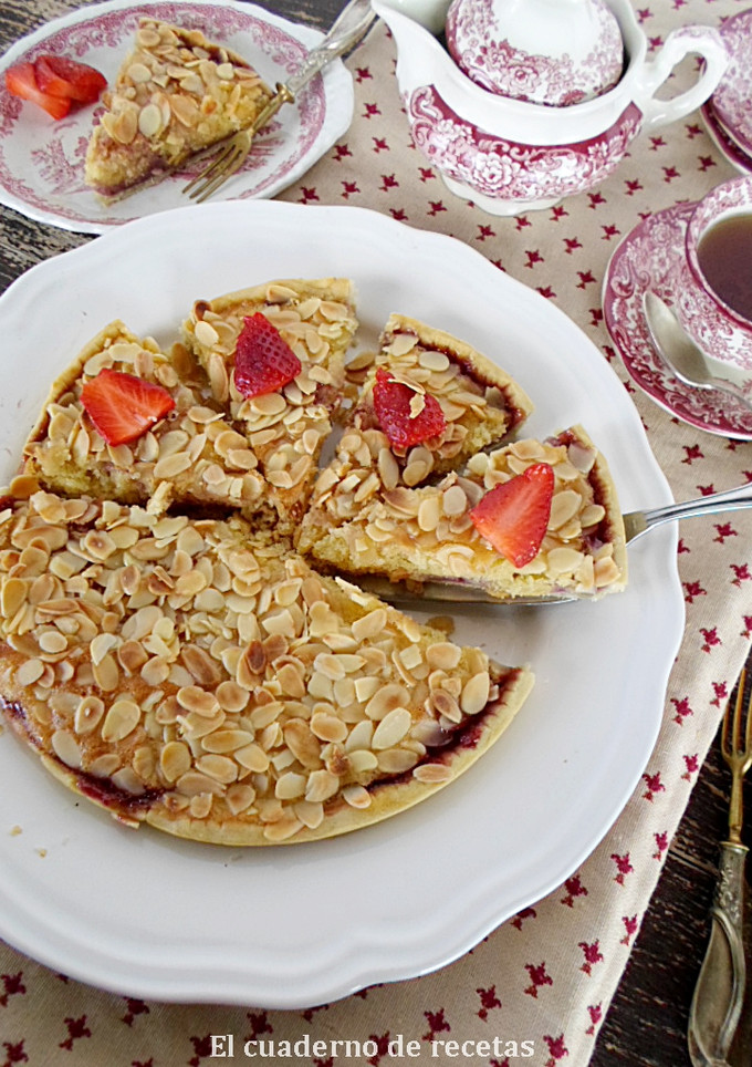 Una foto de Bakewell Tart {Apta para Diabéticos}