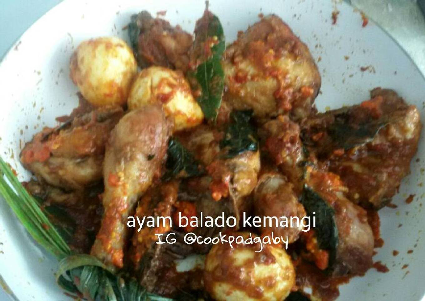 Ayam Balado Kemangi super kilat