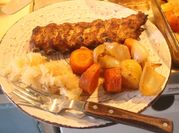 Una foto de asado al horno