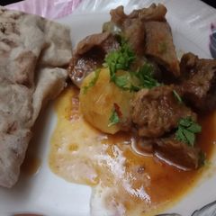 A picture of Aloo gosht (Beef) 🍛🍛🍛.