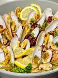 Paella ข้าวกระทะทะเลแบบสเปน