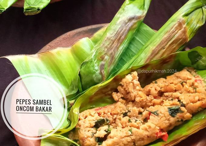 Pepes Sambal Oncom Bakar (PEDAS)