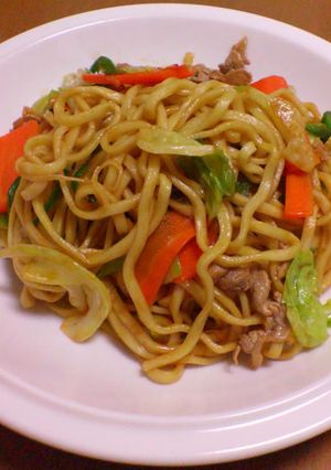 A picture of Okinawa Soba Nostalgic School-Style Yakisoba.