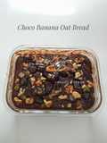 Choco Banana Oat Bread