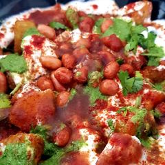 Sweet Potato Chaat A picture of Sweet Potato Chaat.