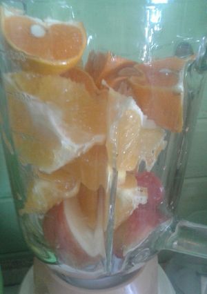 Una foto de Jugo Natural con Semillas de Lino