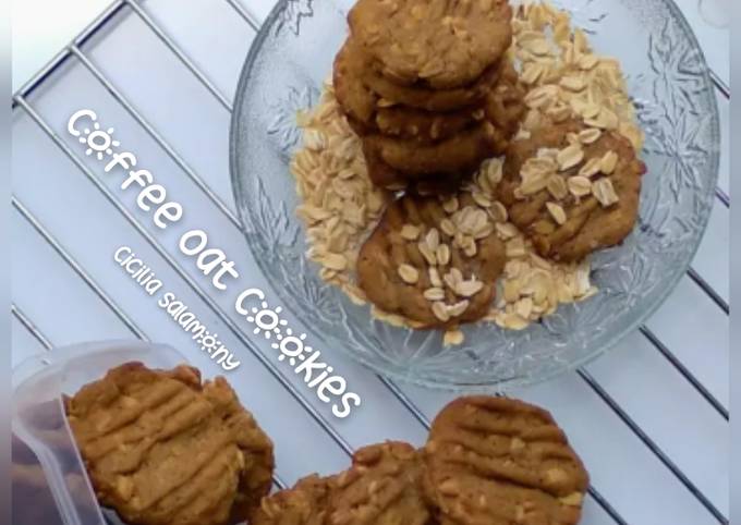 Coffee Oat Cookies