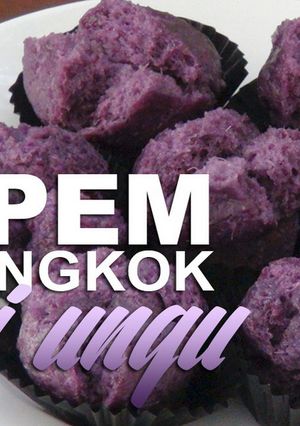 Foto resep Apem Mangkok Ubi Ungu