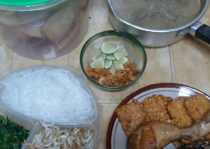 Cara Membuat soto semarang Enak Dan Mudah