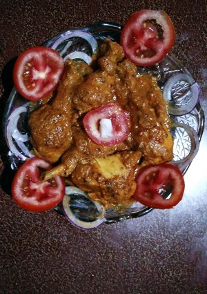 A picture of Chicken masala.