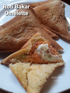 Foto resep Roti Bakar Omelette (Omelette Sandwich)