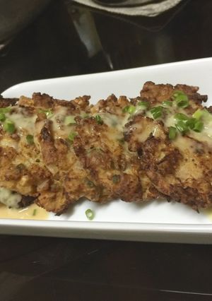 A picture of Easy Cauliflower Fritters.