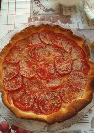 Une photo de Tarte à la tomate
