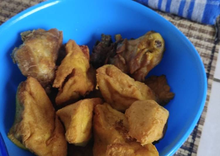 Ungkep ayam tahu tempe