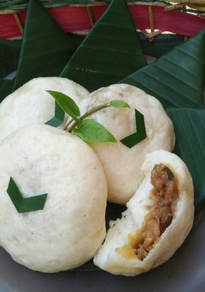 Foto resep Pao (bakpao) lembut isi ayam kecap