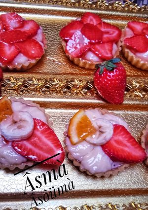 صورة لوصفة ليتارتولات حلوين 🍓🍌🍊