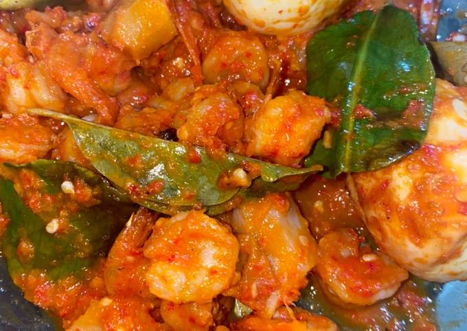 Udang balado