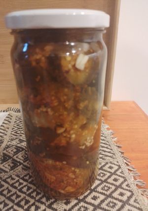 Una foto de Mis berenjenas en conserva